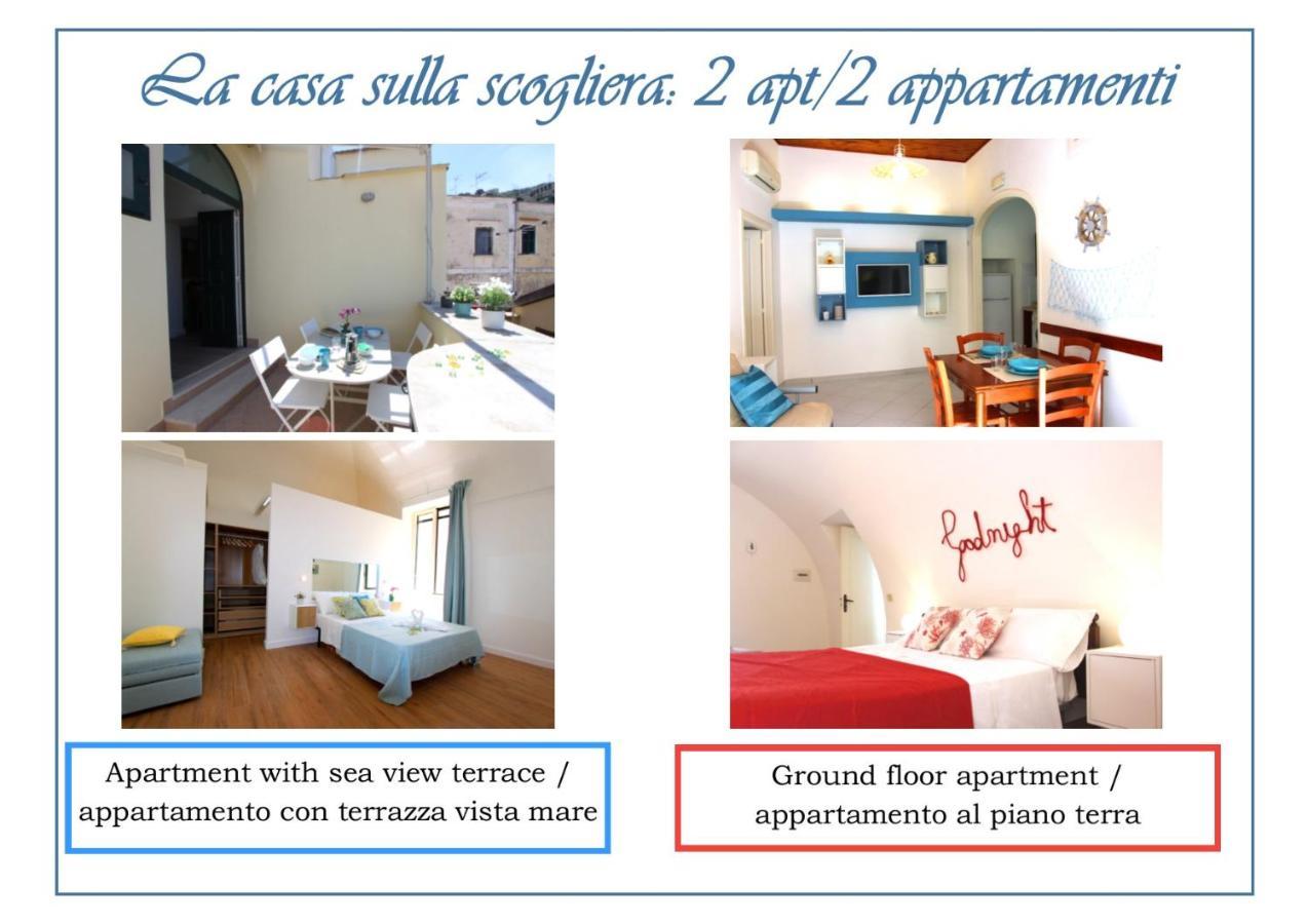 فيلا La Casa Sulla Scogliera ماسّا لوبْرينسِ المظهر الخارجي الصورة